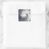 Super Typhoon Podul Quadratischer Aufkleber (Tasche)