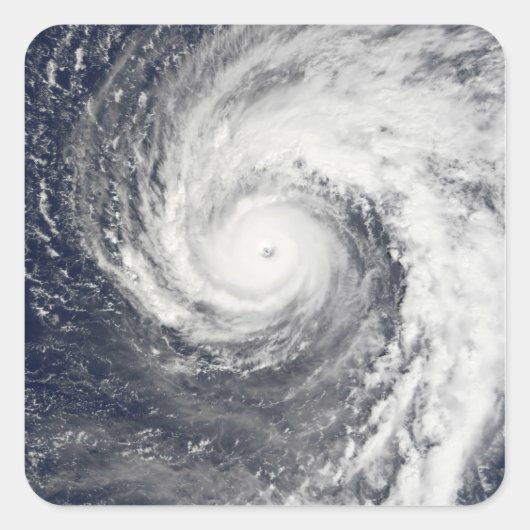 Super Typhoon Podul Quadratischer Aufkleber (Vorderseite)