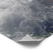 Super Typhoon Wipha Poster (Ecke)