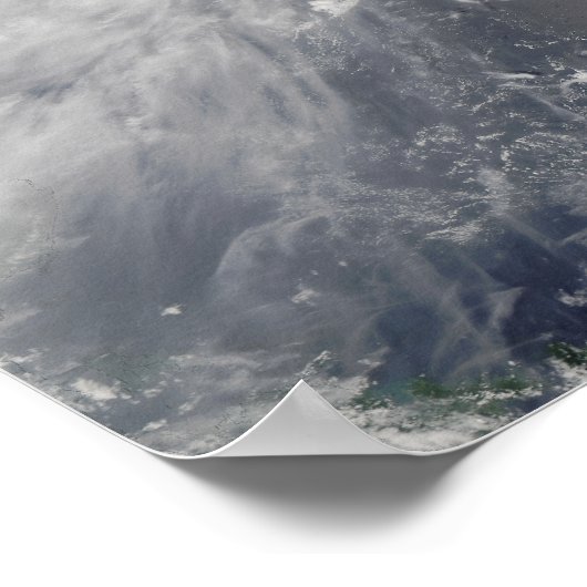 Super Typhoon Wipha Poster (Ecke)