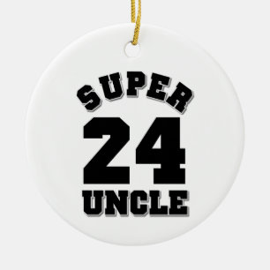 Super Uncle 24 Keramik Ornament