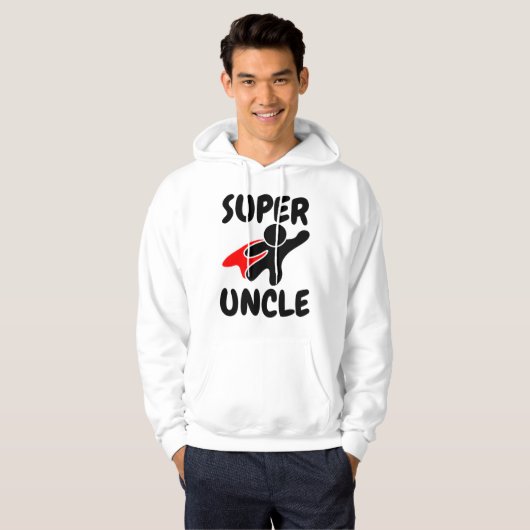 SUPER UNCLE T - Shirt, Funny T - Shirt und hoodie (Vorne ganz)