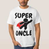 SUPER UNCLE T - Shirt, lustig T-Shirt (Vorderseite)