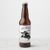Super Unique Halloween Brew Bierflaschenetikett (Vorderseite)