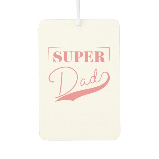 Super Vater Autolufterfrischer (Vorderseite)