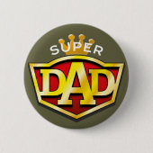 Super Vater Button (Vorderseite)