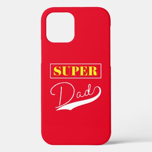 Super Vater Case-Mate iPhone Hülle (Rückseite)