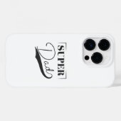 Super Vater Case-Mate iPhone Hülle (Rückseite (Horizontal))