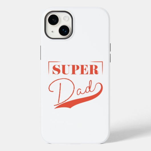 Super Vater Case-Mate iPhone Hülle (Rückseite)