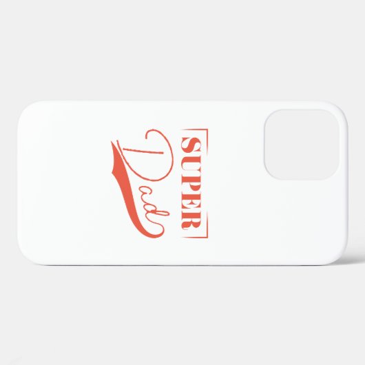 Super Vater Case-Mate iPhone Hülle (Rückseite (Horizontal))