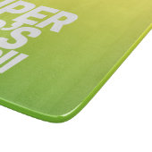 Super Vater Chop | Funny message Schneidebrett (Ecke)