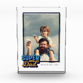 Super Vater Comic Book Foto Geschenk für Vater Kee (Vorderseite)