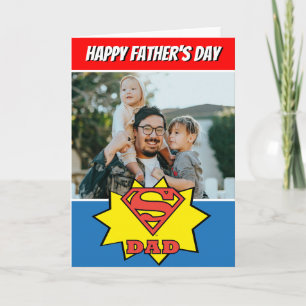 Super Vater Custom Foto Card Karte