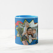 Super Vater Custom Foto Tasse (Zentrum)