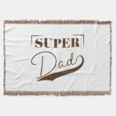 Super Vater Decke (Vorderseite)