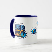 Super Vater Der Mann der Mythos der Legende Superh Tasse (Vorderseite Links)