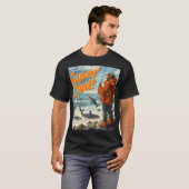 Super Vater Digital Art T-Shirt (Vorne ganz)