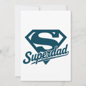 Super Vater Ever Einladung (Vorderseite)