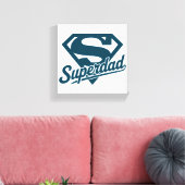 Super Vater Ever Leinwanddruck (Insitu (Wohnzimmer))