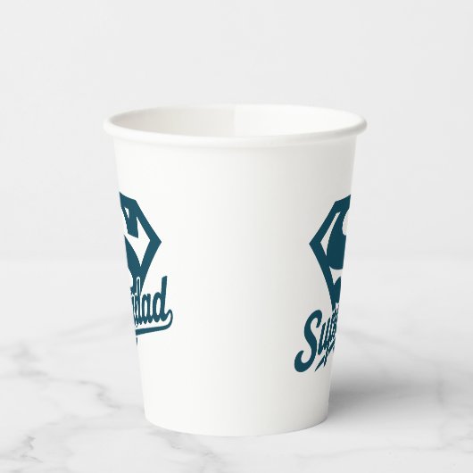 Super Vater Ever Pappbecher (Links)