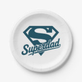 Super Vater Ever Pappteller (Vorderseite)