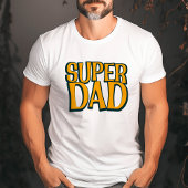 Super Vater | Father Bold Retro T-Shirt