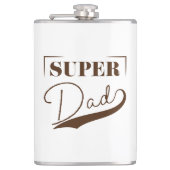 Super Vater Flachmann (Vorderseite)