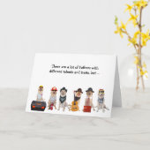 Super Vater Funny Labrador/Hund Karte (Gelbe Blume)