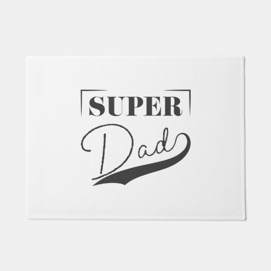 Super Vater Fußmatte (Vorderseite)