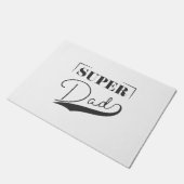 Super Vater Fußmatte (Schrägansicht)