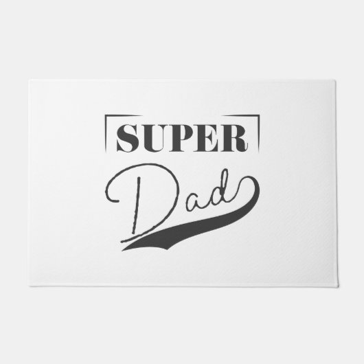 Super Vater Fußmatte (Vorderseite)
