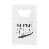 Super Vater Geldbeutel Flaschenöffner (Rückseite)