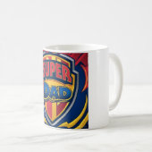 Super-Vater-Geschenk Kaffeetasse (VorderseiteRechts)