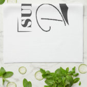 Super Vater Geschirrtuch (Gefaltet)