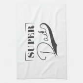 Super Vater Geschirrtuch (Vertikal)