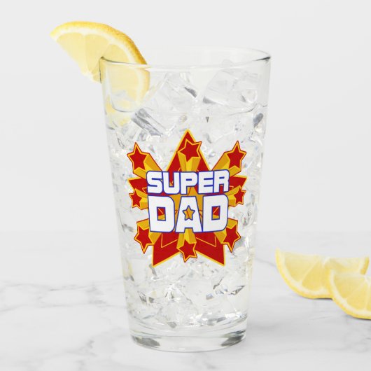 Super Vater Glas (Vorderseite Ice)