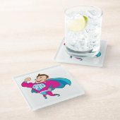 SUPER VATER GLASUNTERSETZER (Schrägansicht)