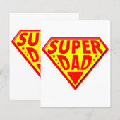 Super Vater - Glücklicher Tag der Väter (Vorne/Hinten)