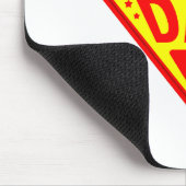 Super Vater - Glücklicher Tag der Väter Mousepad (Ecke)
