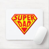 Super Vater - Glücklicher Tag der Väter Mousepad (Mit Mouse)