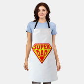 Super Vater - Glücklicher Tag der Väter Schürze (Getragen)