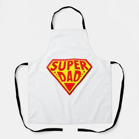 Super Vater - Glücklicher Tag der Väter Schürze (Vorderseite)