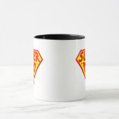 Super Vater - Glücklicher Tag der Väter Tasse (Zentrum)