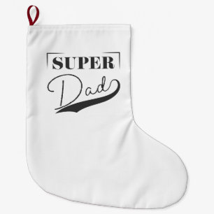 Super Vater Großer Weihnachtsstrumpf