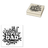 Super Vater Gummistempel (Stempel)