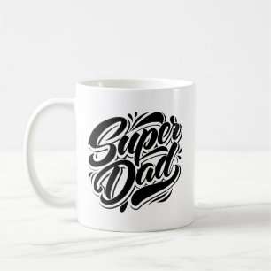 Super-Vater-Held-Typografie-Design-67888 Kaffeetasse