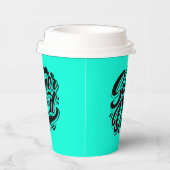 Super-Vater-Held-Typografie-Design-67888 Pappbecher (Rechts)