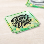 Super-Vater-Held-Typografie-Design-67888 Untersetzer (angewinkelt)