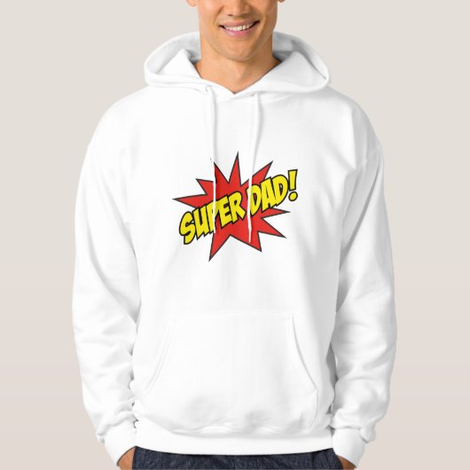 Super Vater! Hoodie (Vorderseite)
