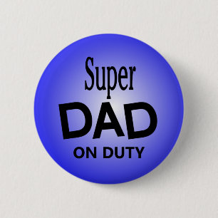 Super-VATER im Dienst Button